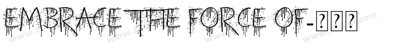 Embrace the force of字体转换